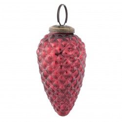 Игрушка ёлочная Cone Red M