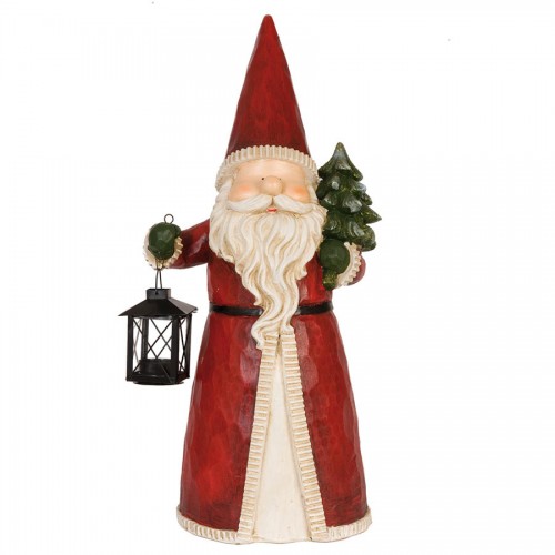 Декоративная фигура Santa with lantern